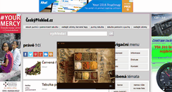 Desktop Screenshot of ceskyprehled.cz
